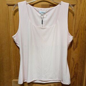 NEW Calvin Klein Pink Sleeveless Shell